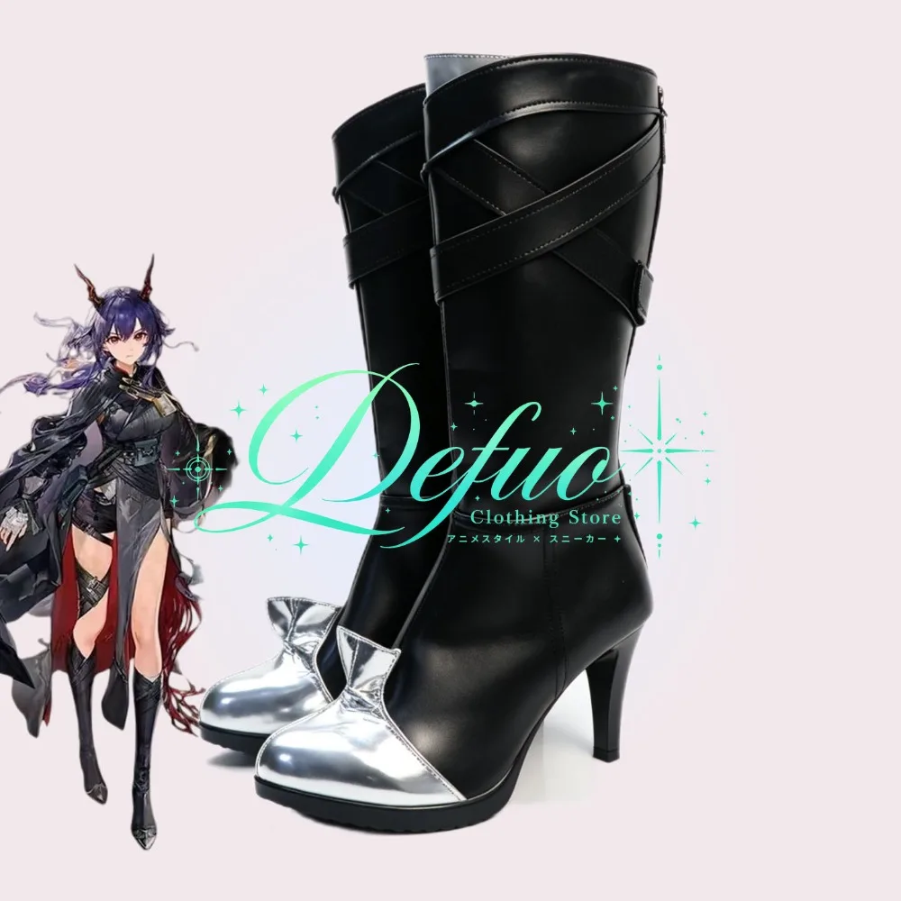 Ch'en Cosplay Shoes Custom Made Platform High Heel Footwear Large Size for Anime Stage Performance