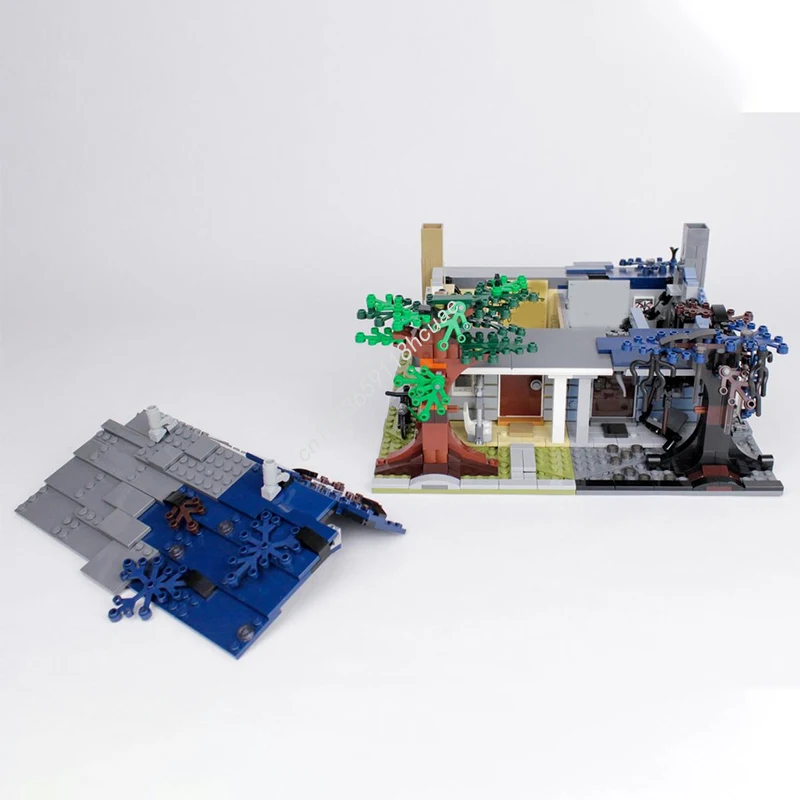 1538 pçs moc coisas estranhas duplex alt construir modelo de construção modular blocos brinquedos artesanato aniversário presentes natal