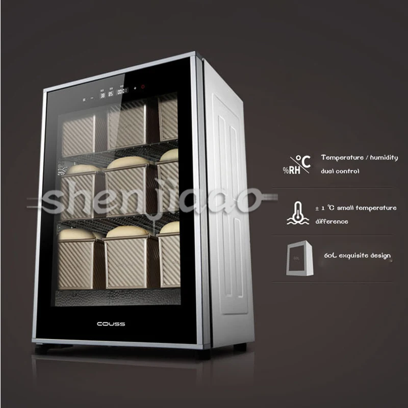 CF-6000 Commercial ขนมปังหมัก DIY made โยเกิร์ต natto สีแดงไวน์ขนมปังหมักเครื่อง fast Thermostat โยเกิร์ต maker 60L