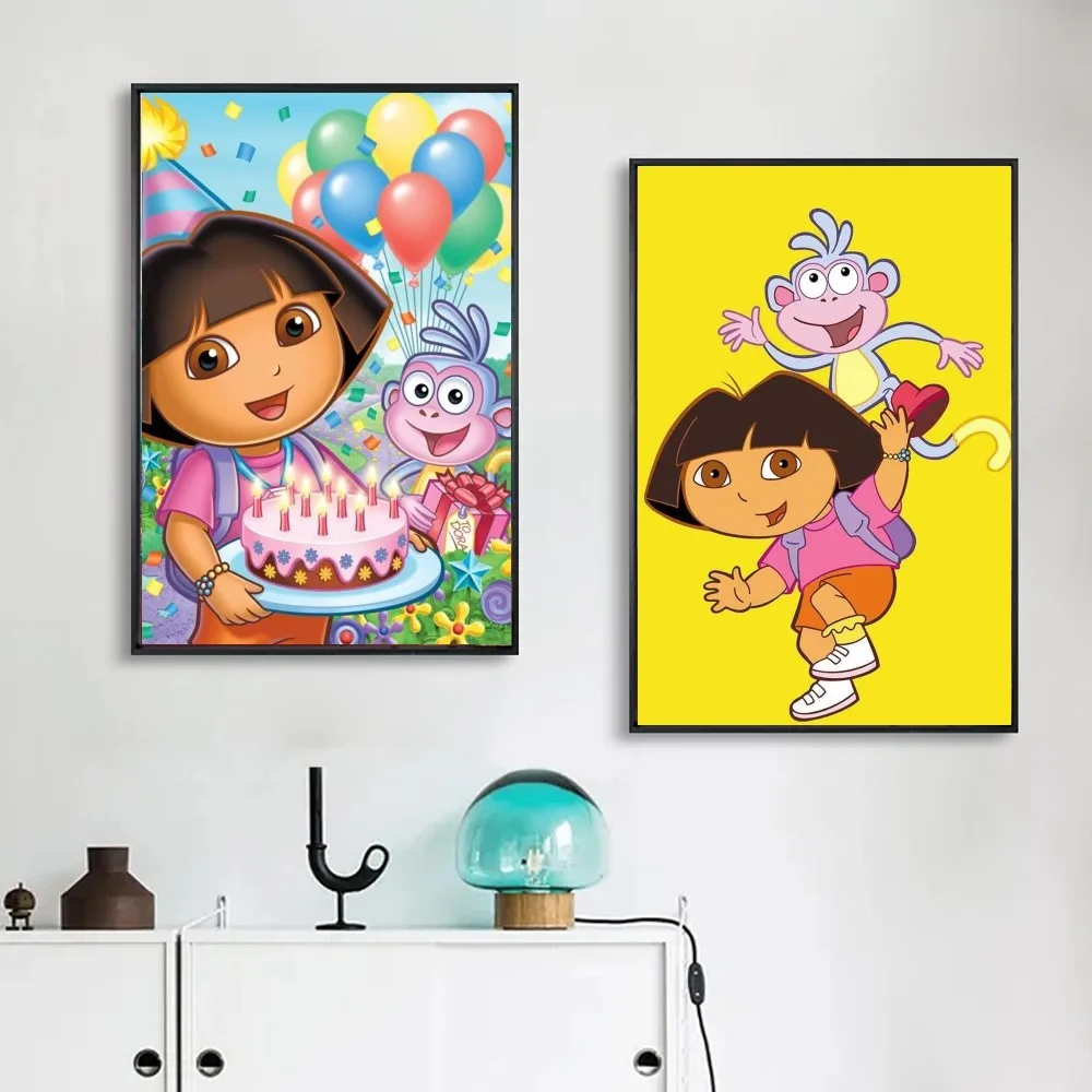 1pc Dora Poster Poster Art Print Bar Living Room Furniture Decor