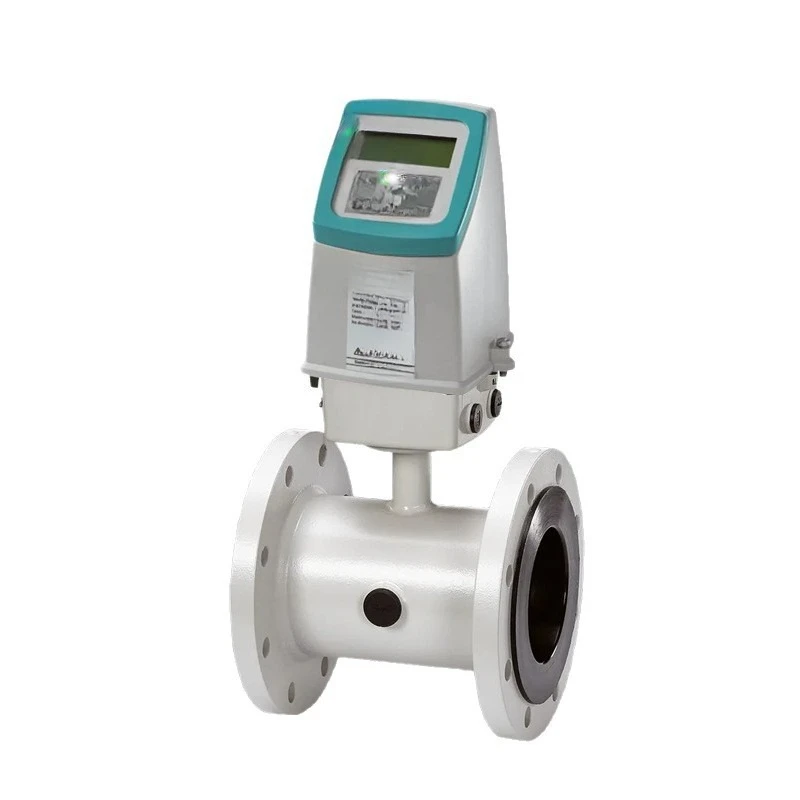 Electromagnetic flowmeter sensor integrated split installation