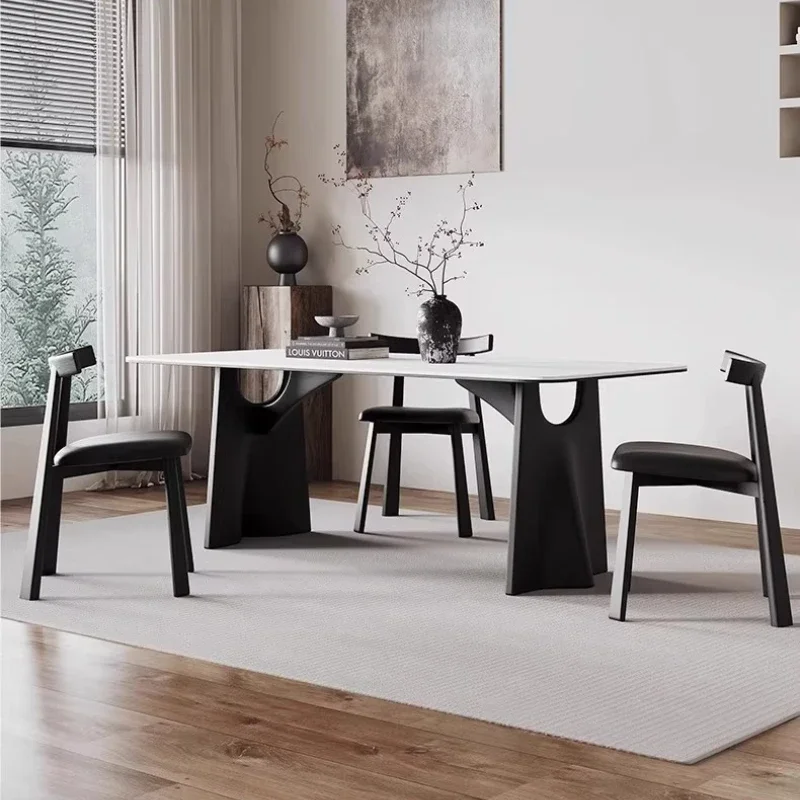 

Modern European Restaurant Service Simple Dining Table Quality Salon Extending Design Juegos De Comedor Kitchen Furniture