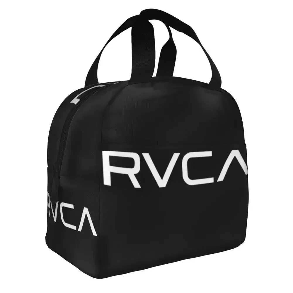 Best T-shirt Rvca Clothes Lunch Bags Insulated Bento Box Lunch Tote Resuable Picnic Bags Cooler Thermal Bag for Woman Girl