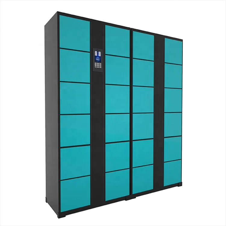 Customize Modern Intelligent Coin Digital Metal Storage Electronic Gym Smart Locker Smart Storage Steel Locker for Supermarket