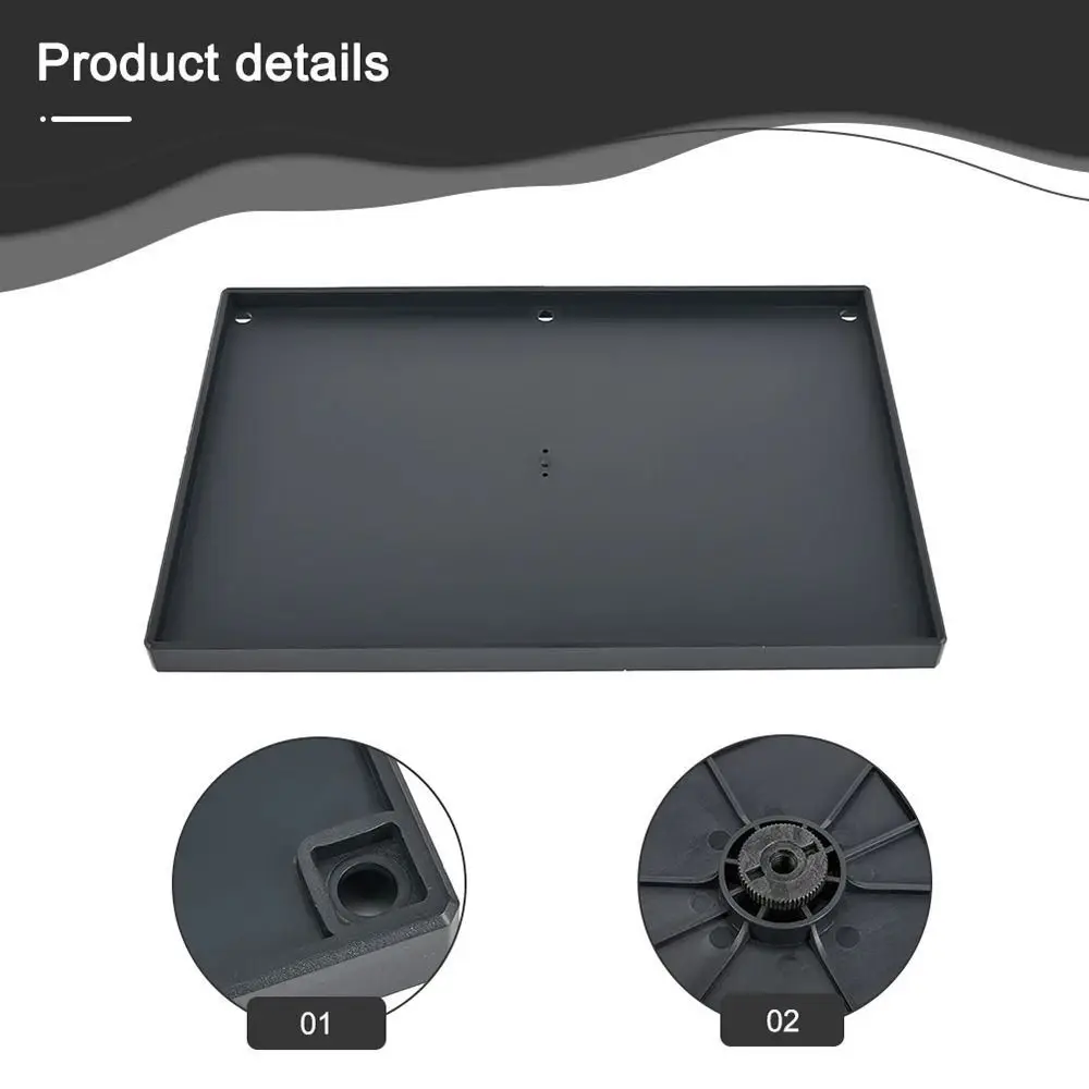 1Pcs New Black Projectors Tray Universal Plastic Platform Holder 25x18cm 30x23cm 1/4inch Screw Thread Tripod Stand