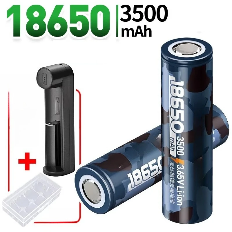 For Nike 18650 lithium battery, rechargeable high-capacity power bank battery 3C certified big genuine special flashlight