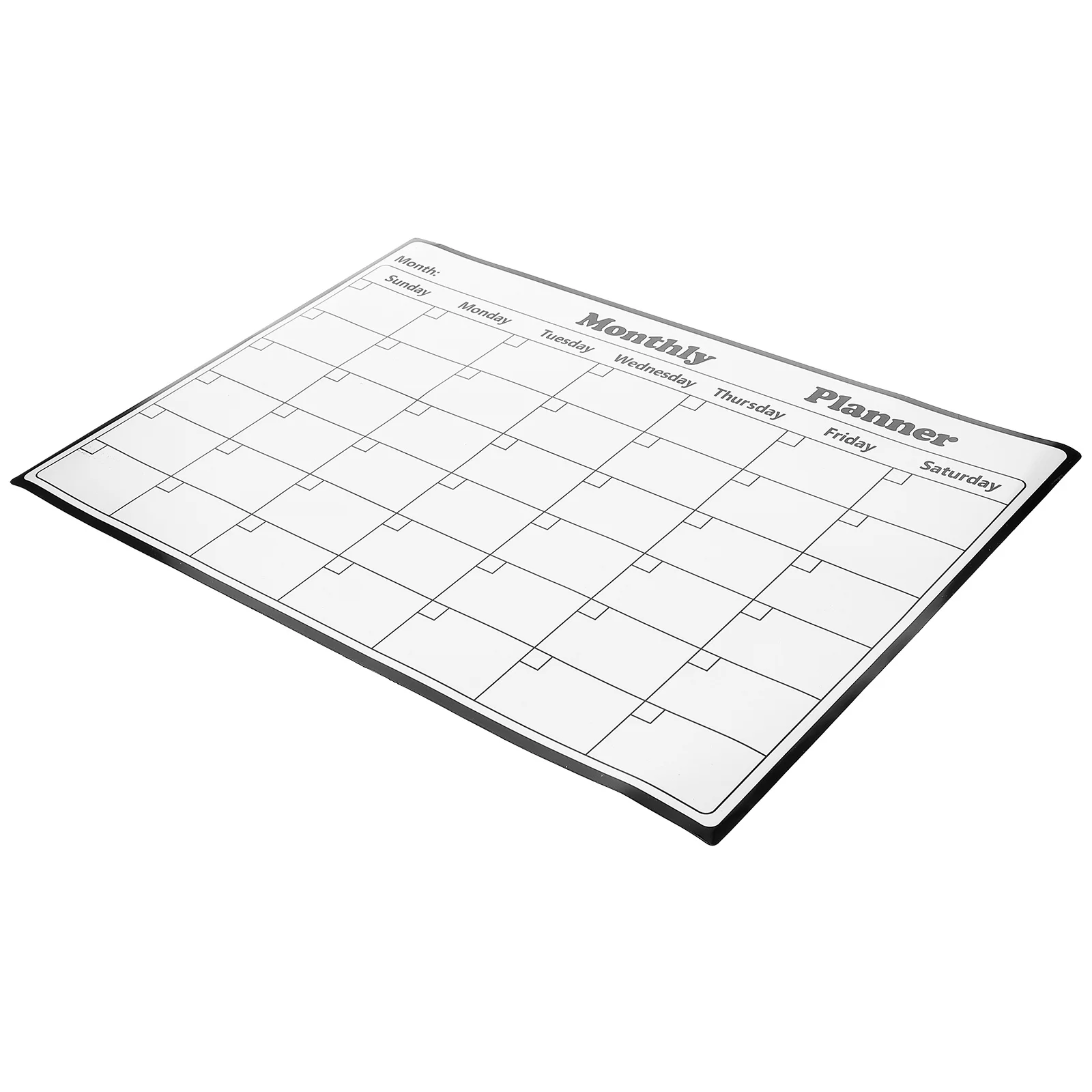 

Whiteboard Calendar Magnetic Dry Erase Fridge Planner for Family Schedule Reminder Message List Notepad Kitchen Organization