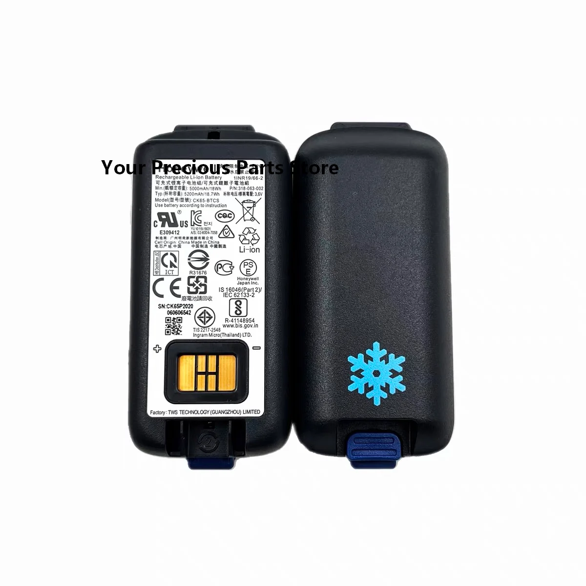 New Genuine Battery CK65‑BTSC50149348‑001 For Honeywell CK65 Industrial PDA Mobile Barcode Scanner Replacement Li‑ion Power Part