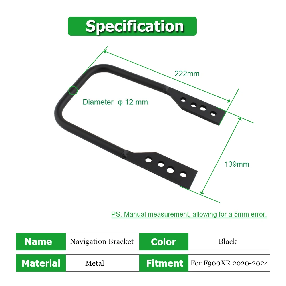 Motorcycle GPS Navigation Bracket Stand For F900XR 2020 2021 2022 2023 2024 2025 F900 XR Mobile Phone Support Plate Mounting Kit