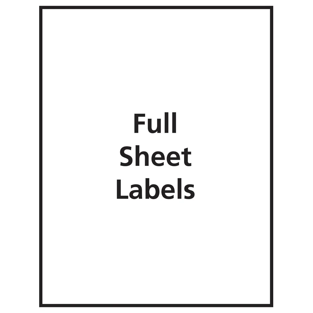 투명 배송 라벨, 영구 접착, 맞춤 제작 가능, 8-1/2 x 11, 공예, 정리, 초대장, 선물 등