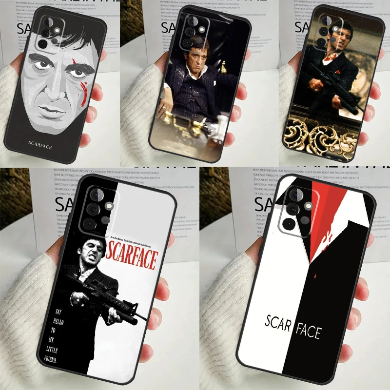 Scarface Al Pacino Tony Montana Cover For Samsung Galaxy A34 A35 A14 A15 A25 A53 A33 A13 A52 A32 A12 A51 A71 A54 A55 Case