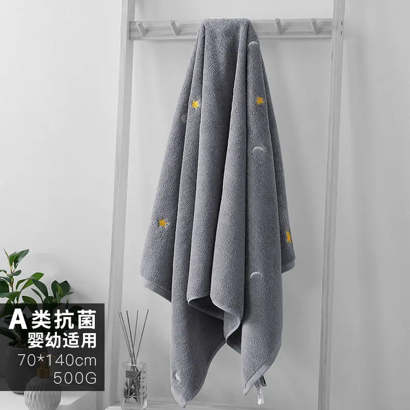 

Yjq bath towel couple pair of pure cotton bath enlarged thick high-grade household water absorption