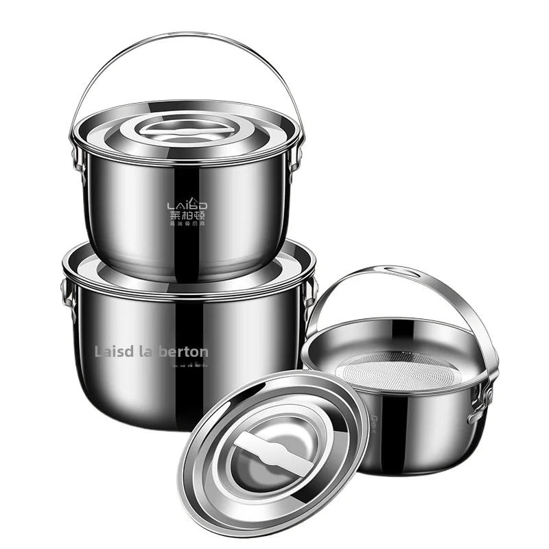

LMM stainless steel lard tank household oil storage tank with lid and filter screen kitchen oil container