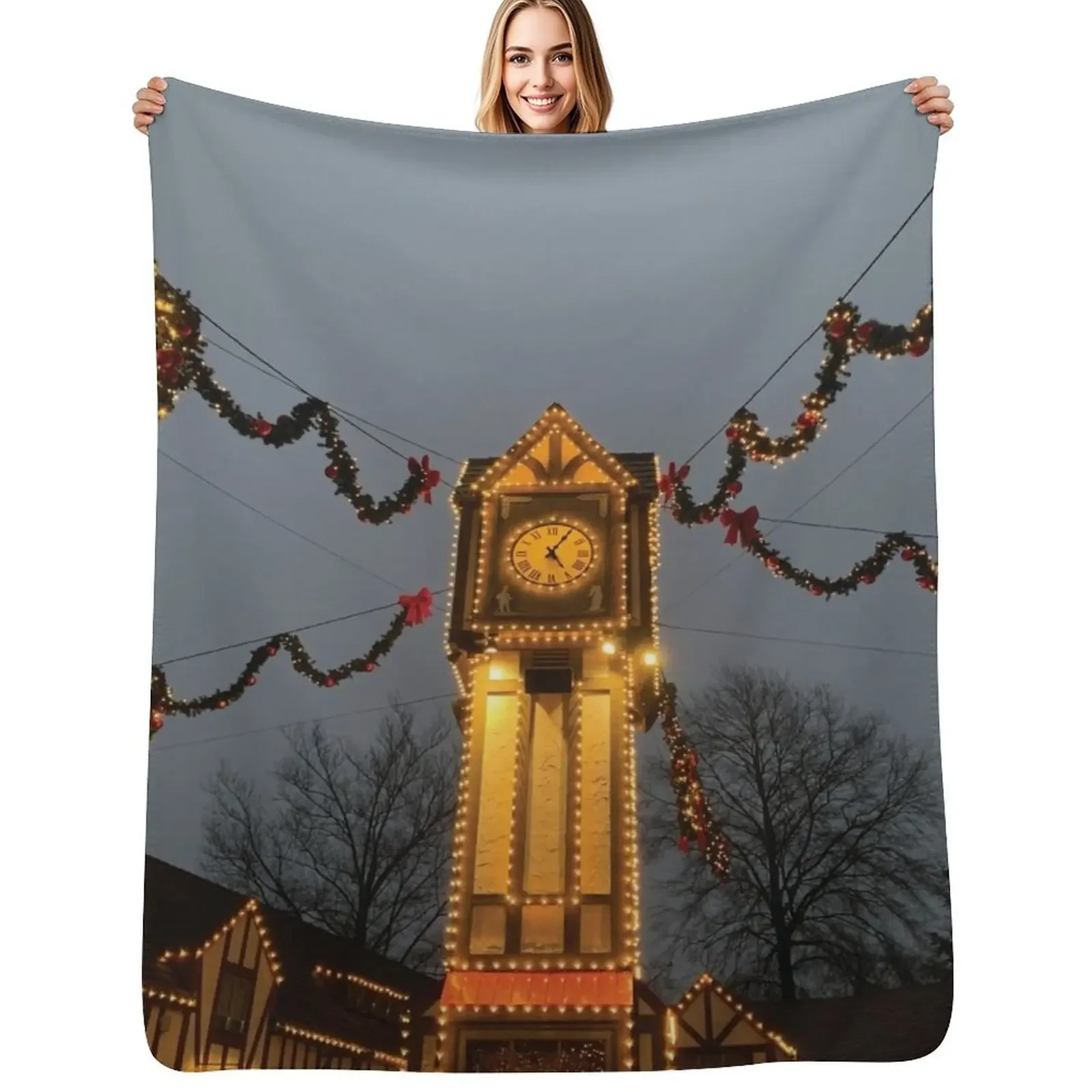 

England Section Throw Blanket For Decorative Sofa Hair Large Blanket