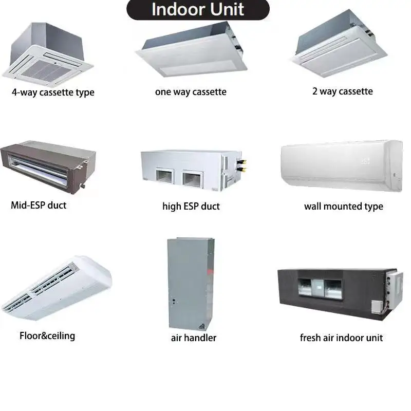 Hisense Central Vrf Supplier R410a 24000 Btu Ductless Heat Pump Inverter Multi Zone Split Air Conditioners Popular