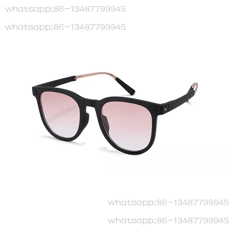 

Новые складные солнцезащитные очки с защитой от ультрафиолета UV400, солнцезащитные очки без банана, супер легкие и портативные