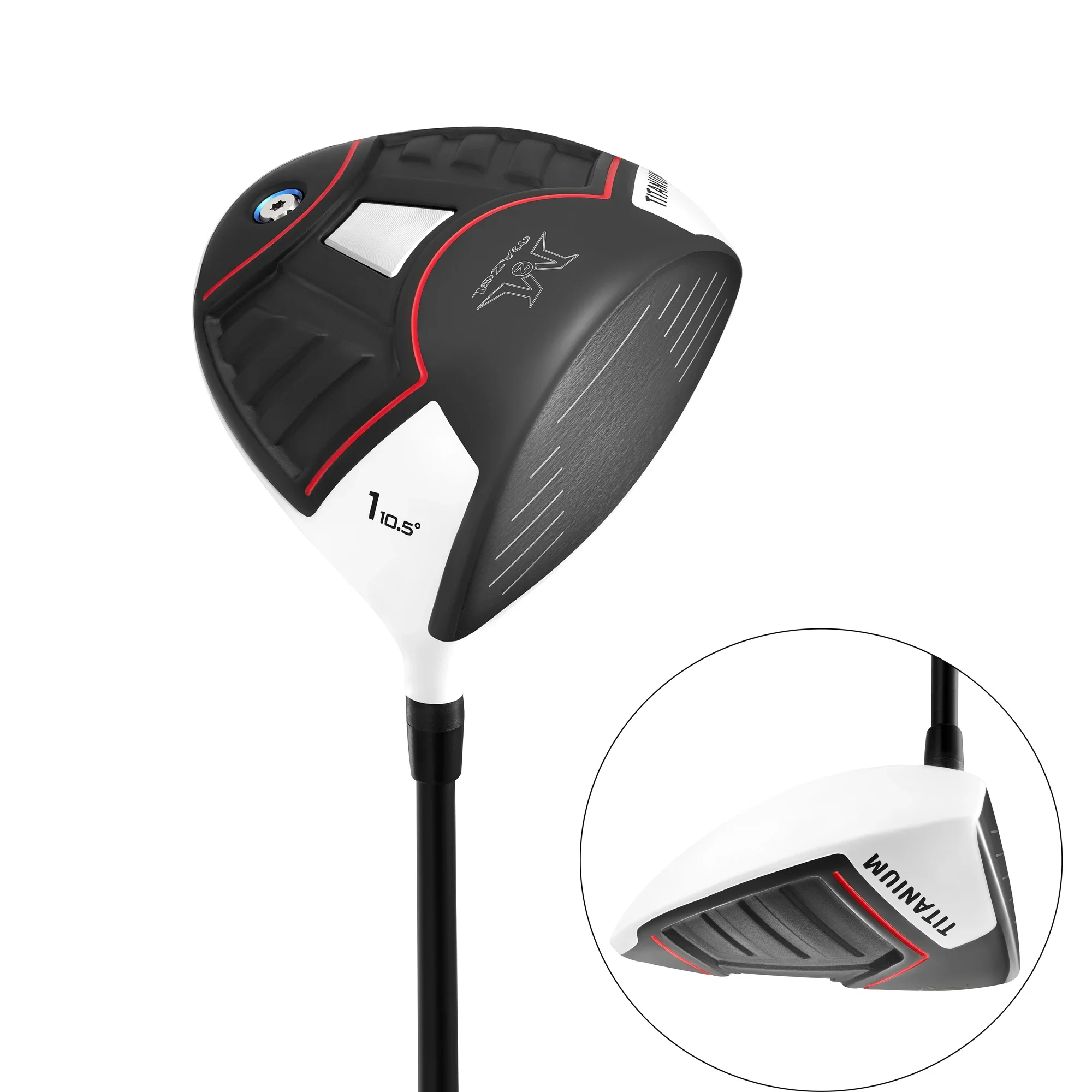 

Titanium Golf Drivers for Men Right Handed 10.5 Degrees Driver Club