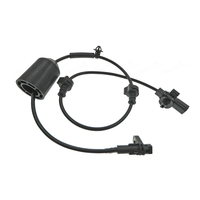 2 PCS 57455-T5A-013 57450-T5A-013 Front Left + Right ABS Wheel Speed Sensor Black ABS For Honda City Fit 1.5L 15-19