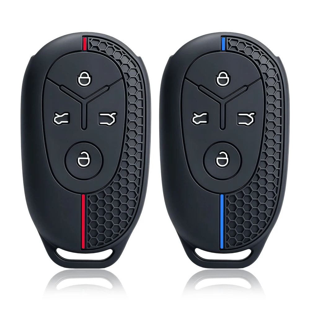 Proton e.MAS 5 key case - button cutout detail