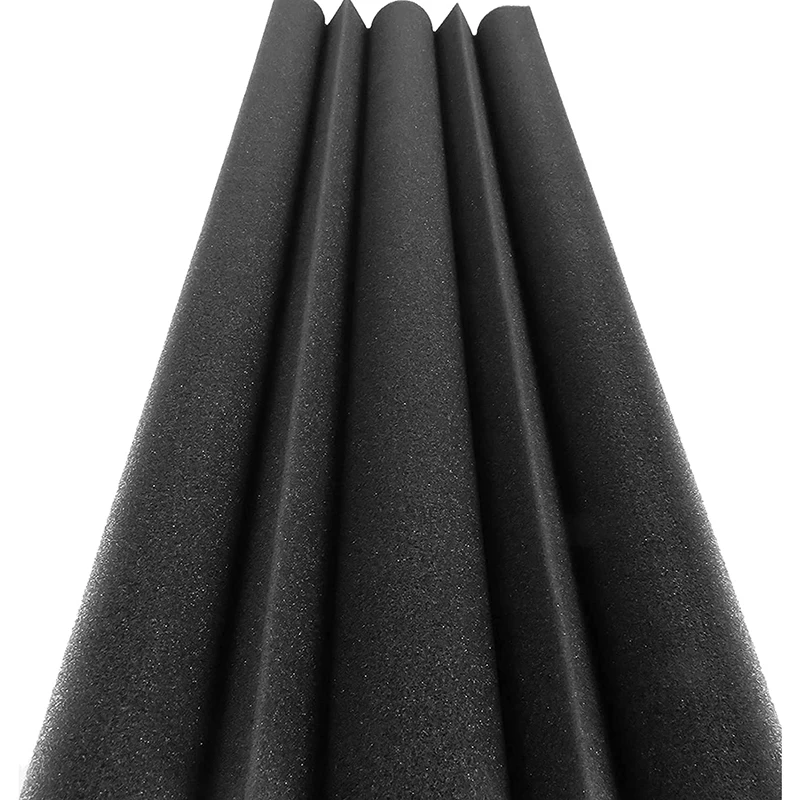 4 шт., акустические панели из пены, шумоизоляция высокой плотности, огнестойкая басовая ловушка, пена для домашнего кинотеатра, 18x18x30 см