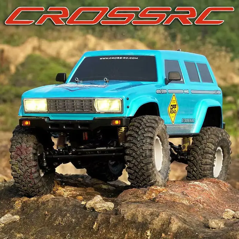 CROSSRC DEMON FR4 RTR ソフトシェル 4輪駆動 シミュレーション クライミングカー 1/10 ラジコン 電動モデルカー オフロード車