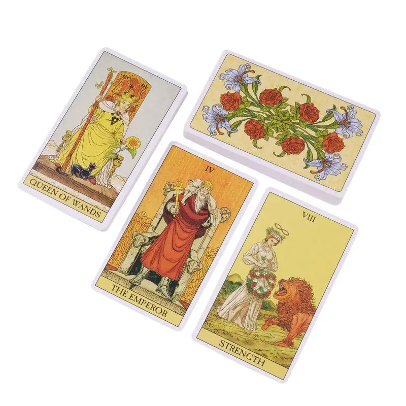 Fortune Telling Tarot Cards Before Tarot Divination Tools Standard Tarot Decks for Board Game Fate Divination Friends Gathering