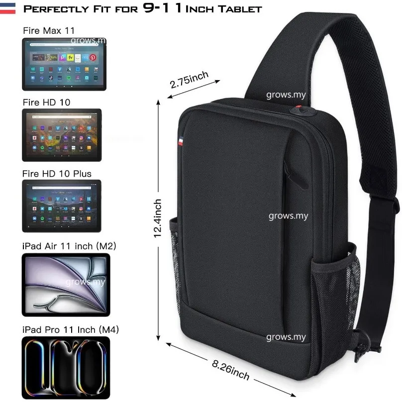 Shoulder Bag for iPad Pro M4 13 12.9 Air6 11 MacBook Air/Pro 13-13.6 inch Notebook MacBook Pro 14 Inch MacBook Air M1 M2 Sleeve - Image 3