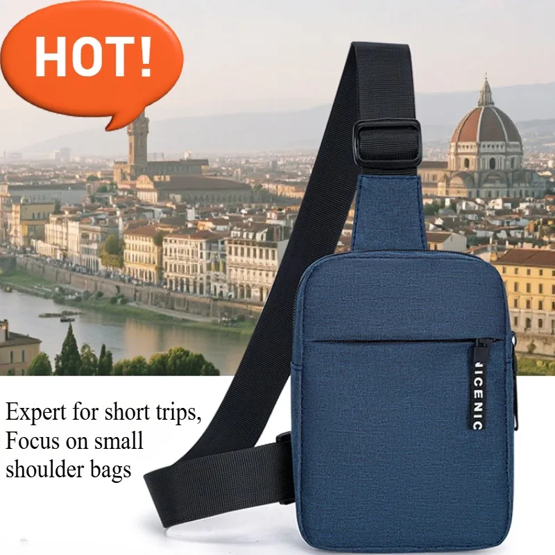 

Men's Oxford Fabric Sling Bag,Water Resistant Crossbody Phone Bag for Travel shoulder bag,Business and Multi-Function Daily Use