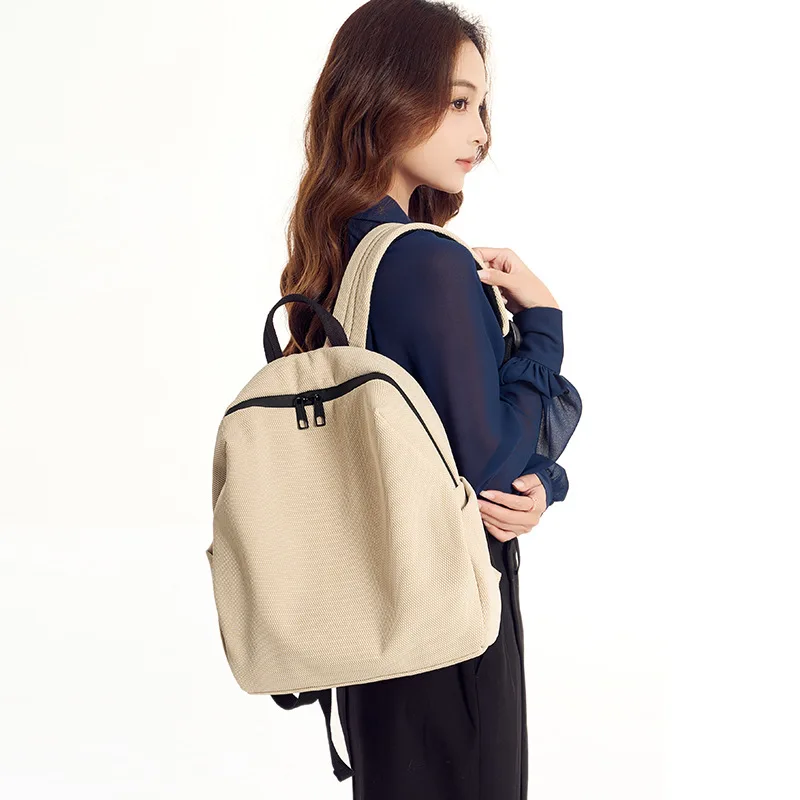 Simple Backpack for Men & Women - Large Capacity Casual Commute Travel Backpack, Lightweight Short Trip School Bag for Daily Use