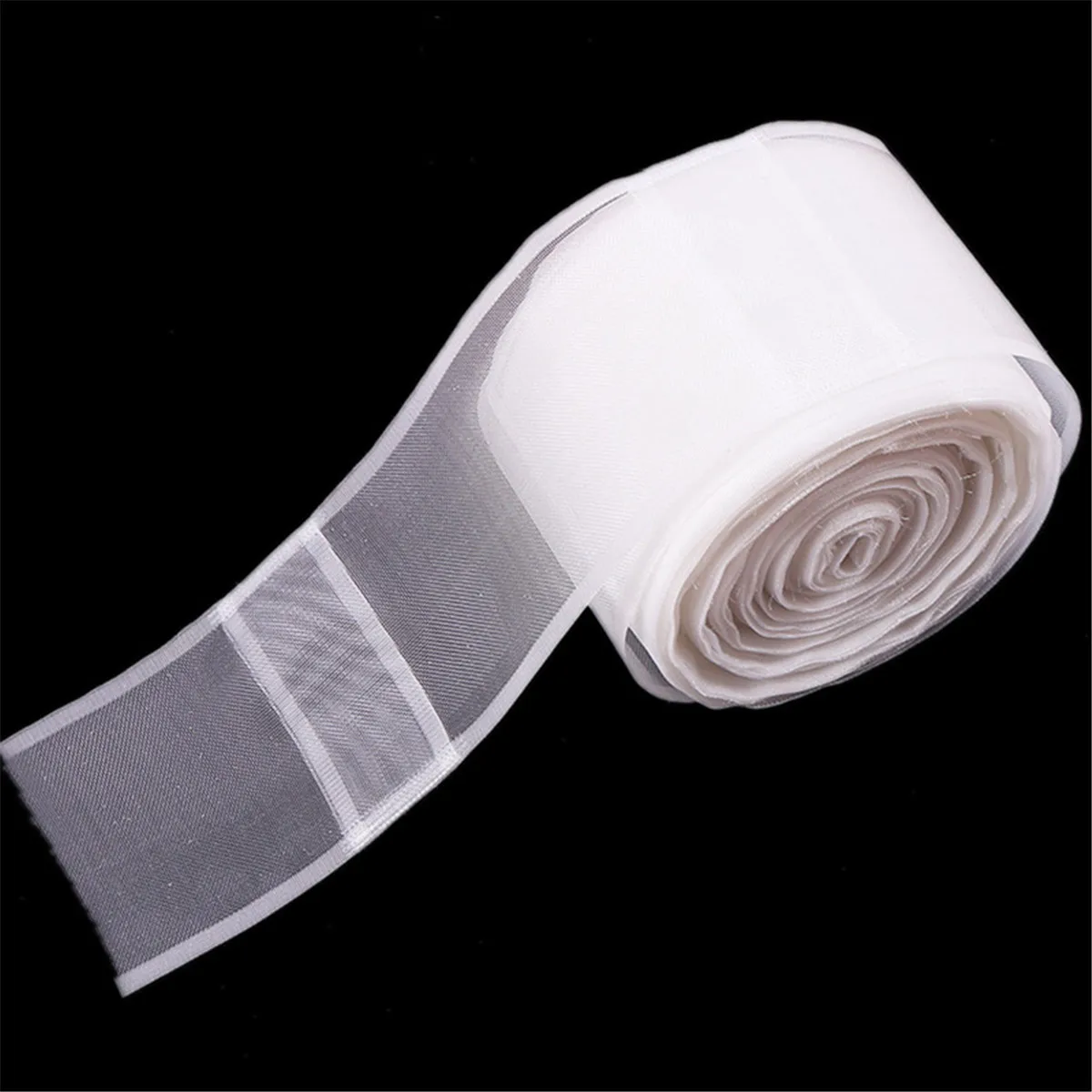 

10/20 Meter Curtain Tape Hook Curtains Accessories White Transparent Curtain Ribbon Pleat Tape for Curtain Heading