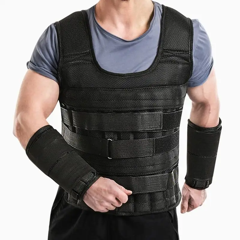 Running Sports Lead Sand Bag Leggings Lifting Equipment Training Steel Workout Fitness Weighted Vest