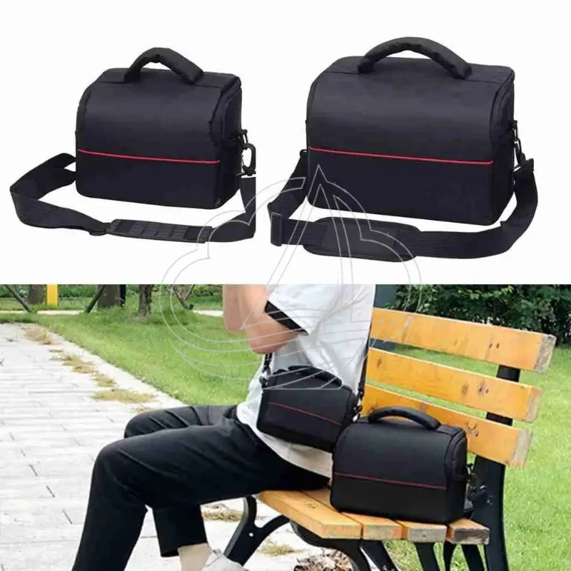 Waterproof Shockproof DSLR Camera Bag Shoulder Photography Case Lens Pouch