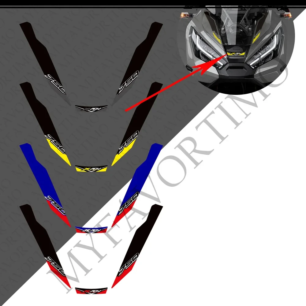 20212022 2023 2024 Pour Honda X-ADV XADV X ADV 750 Protection Précieux Pad Kit Genou Roue Autocollants Stickers Fender Shell Pare-Brise