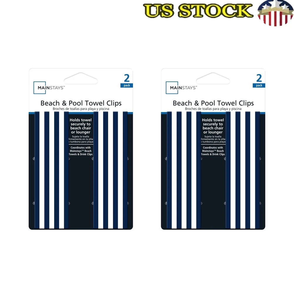 

Durable Towel Clips with Reversible Designs Pool Beach Use Secure Towels Clothes Effortless Identification Vacation Essential