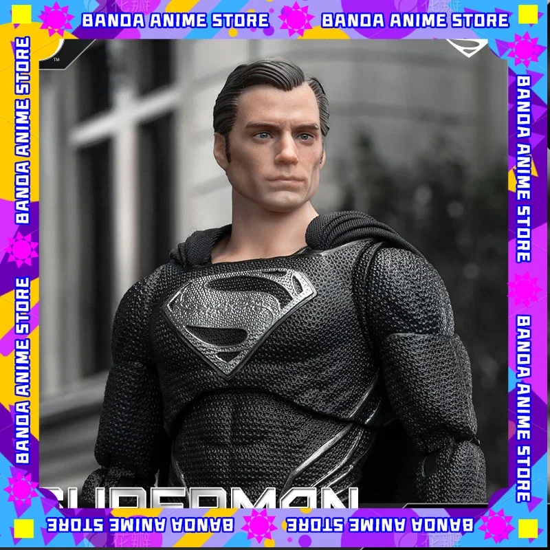 جديد Fondjoy 1/9 أسود سوبرمان 2.0 عمل الشكل تيار مستمر زاك سنيدر العدالة الدوري أنيمي تمثال تمثال نموذج مخصص ألعاب أطفال الهدايا #6