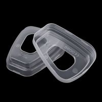 10PCS 501 Filter Retainer Plastic Cover For 3*M 501 6800 6001 5N11 5P71 7502 6200 Gas Mask accessories