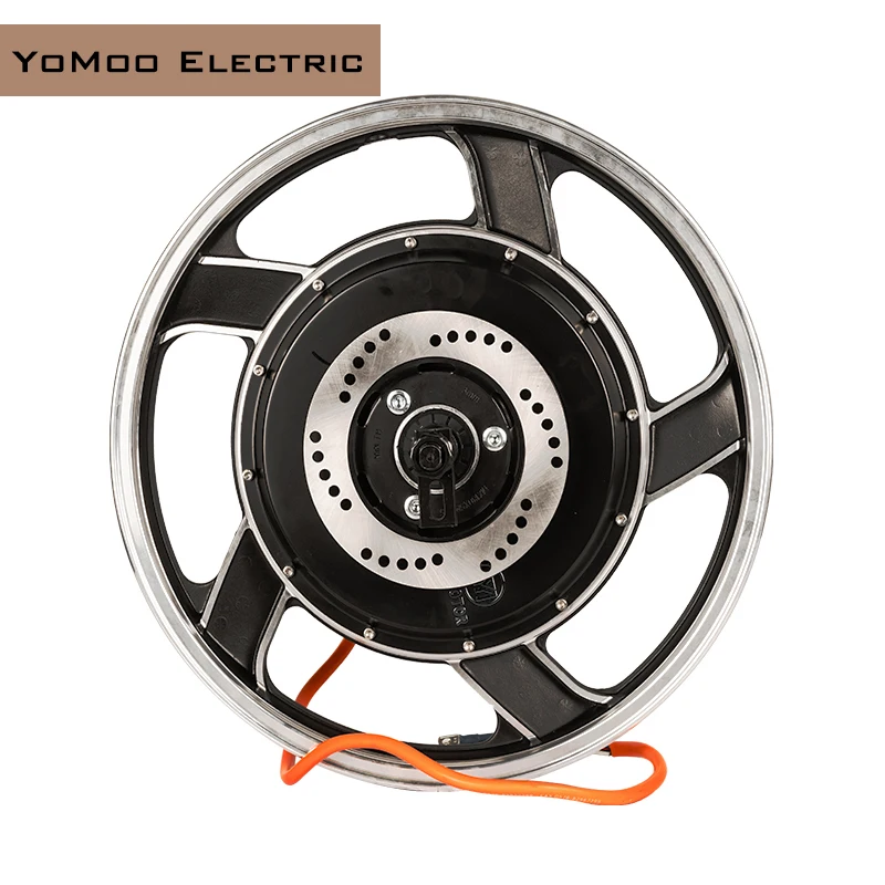 

YUMAMOTOR 17x1.6inch Hybrid 3000w Brushless DC Electric Hub Motor For Electric Motorcycle