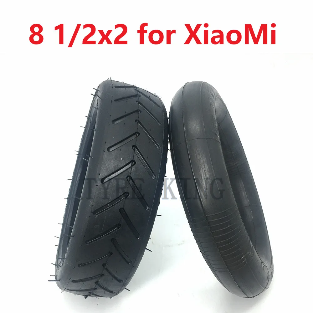 

8 1/2x2 inner outer tyre 8.5*2 Inflatable Tire for Xiaomi Mijia M365 Electric Scooter Outer Tire Replace Inner Camera