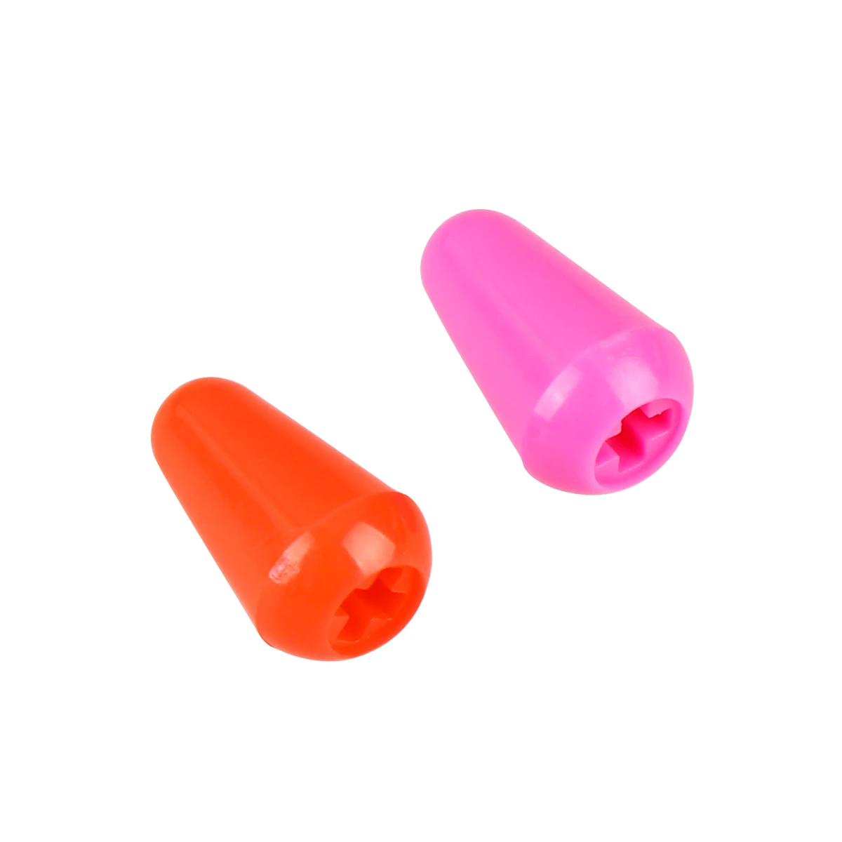 

10 Pcs Guitar Switch Cap Kit Electric Plastic Covers Compatible Durable Colorful 5 Level Switch Button Lid Accessories