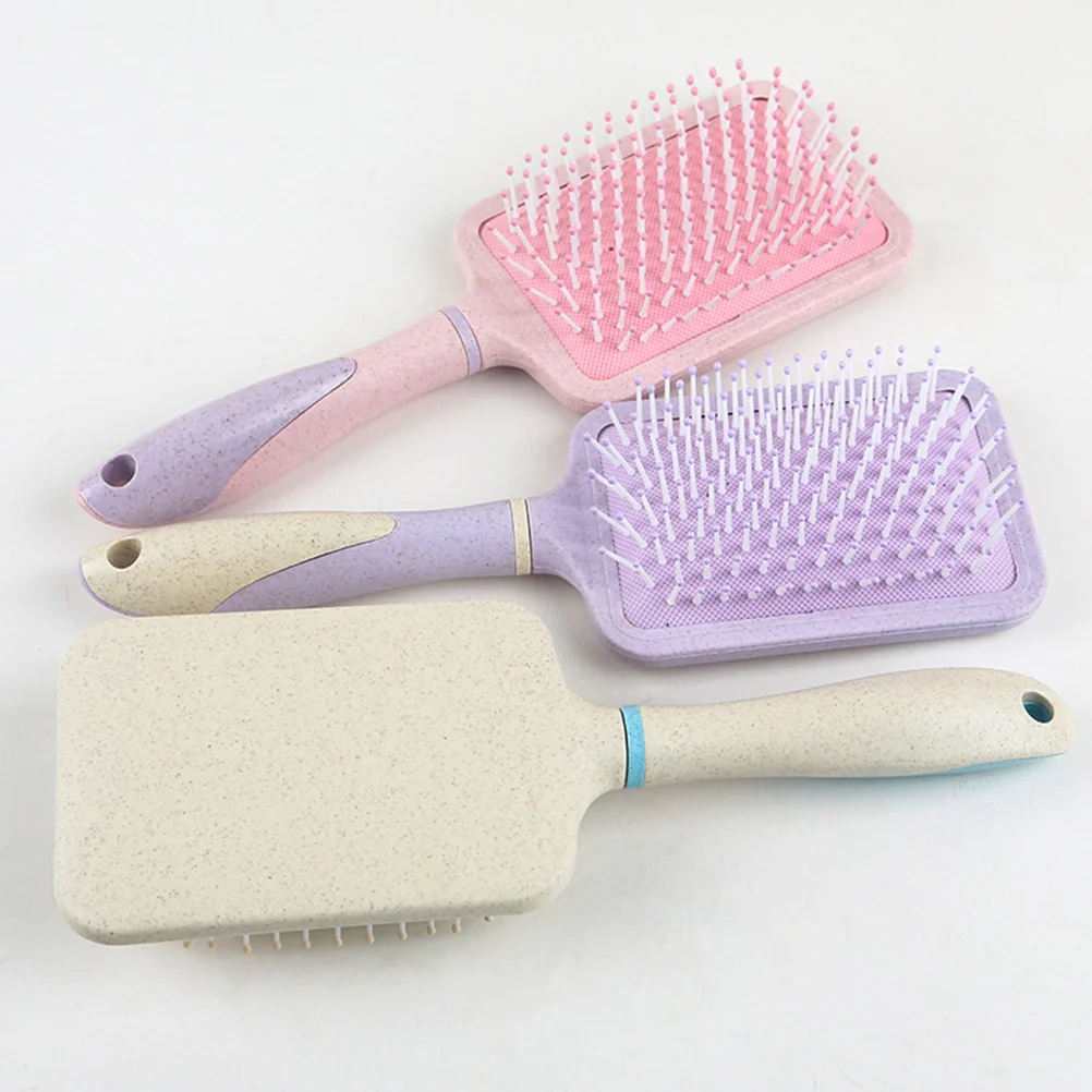 Pettine per cuoio capelluto Piastra per capelli portatile Imbuto Curling Paddle Spazzola riccia Districante