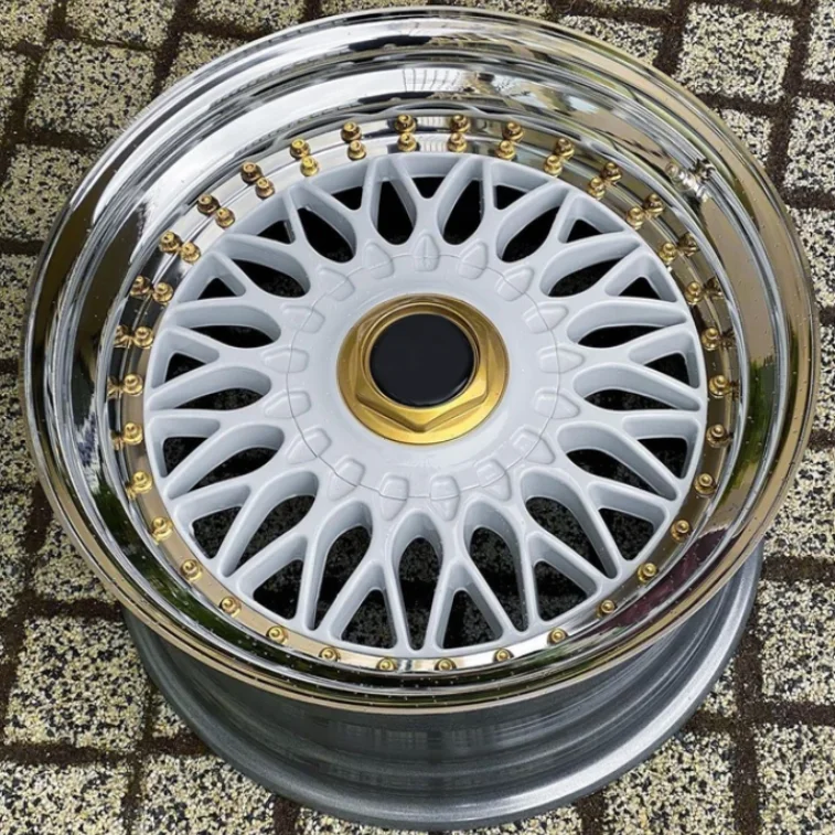 

Bku 3 Piece Forged Rc090 Wheels for BMW E39 E36 E31 E28 M5 E30 M3 M6 16 17 18 Inch 5*120 Alloy Racing Wheels Rims Felgen