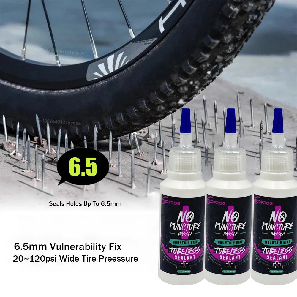 Bike Tire Sealant for Tubeless Puncture Repair Fluid Fast Protection Long-Acting Latex for MTB Road Bicycle Tires