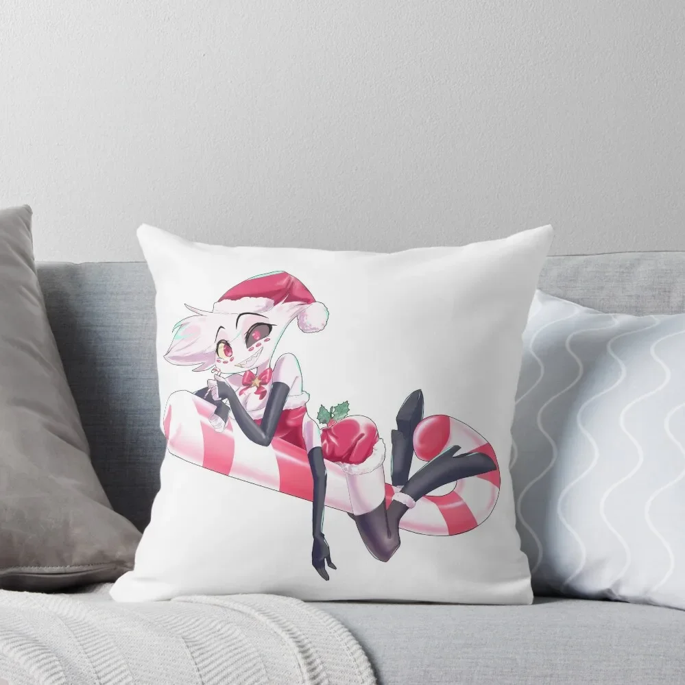 Angel Dust Christmas Outfit Throw Pillow Christmas Pillow Cushions For Children pillow