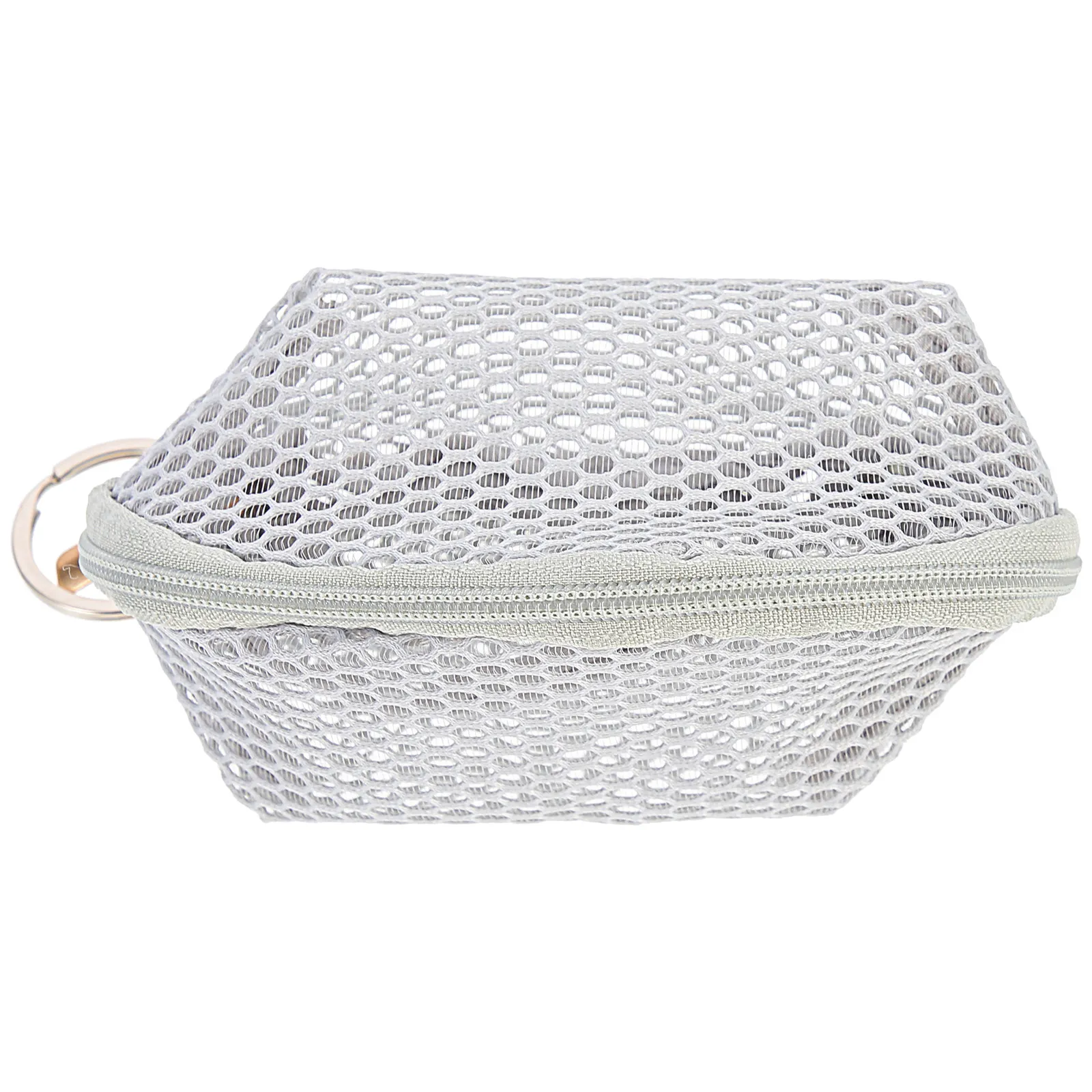Portable Mesh Cosmetics Storage Bag Mini Makeup Sponge Holder Travel Small Pouch Lipstick Organizer Lightweight