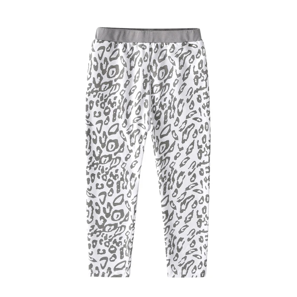 

VIKITA Kids Leopard Print Leggings Girls Bottom Wear Pants Infant Toddler Children Skinny Trousers Pencil Pants Children Clothes