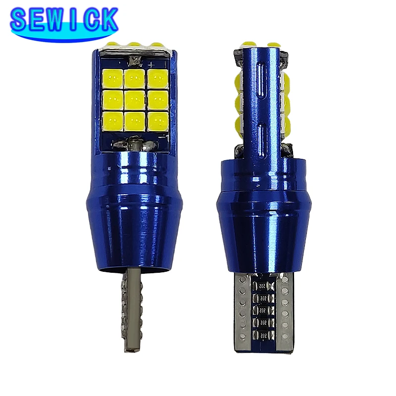 

20 шт., чипы T15 921 W16W 24SMD 3030, светодиодная CAN-шина без ошибок, 920 921 912, лампа заднего хода, фонарь заднего хода автомобиля, 6000K, 12 В, авто