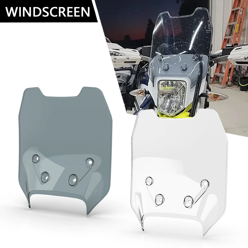 Windshield Windscreen Wind Deflector For Husavarna 701 SM Enduro Supermoto FC 350/450 FE 250/350/501/450 TC125/250 TE150/250/300