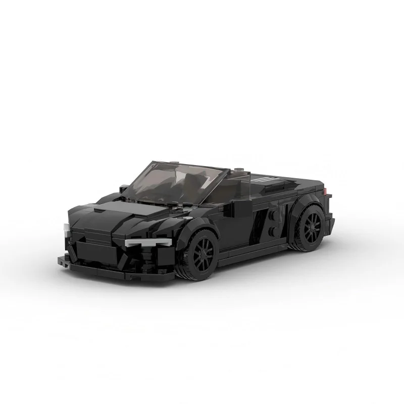 

Конструктор Urban Speed Racing Car Model Building Blocks MOC R8: Креативная сборная модель для детей