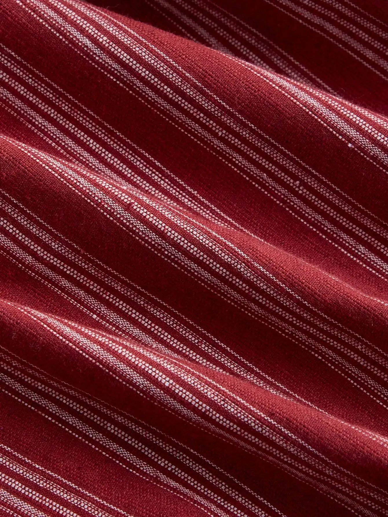 

Повседневные широкие брюки в красную полоску с завязками на талии