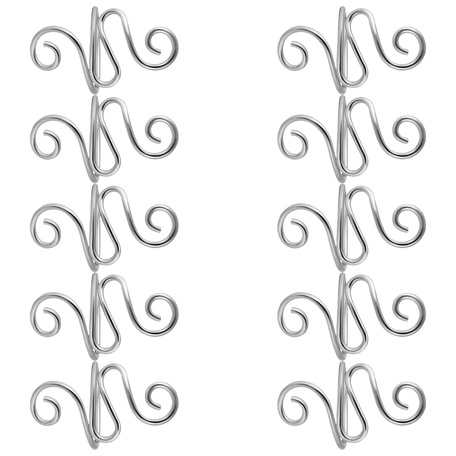 

10Pcs Crochet Tension Rings Adjustable Metal Yarn Guide Ring for Finger Knitting Accessories for Women Mom Grandma DIY Crochet